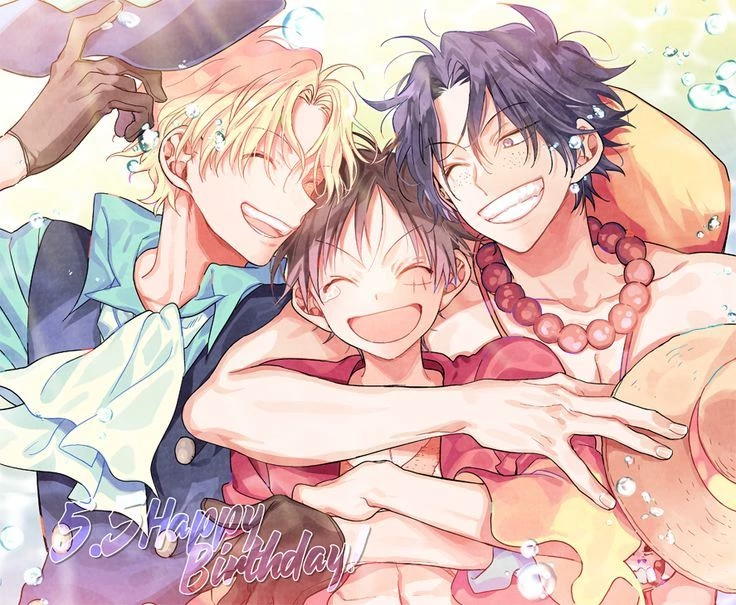 Ace, Sabo and Luffy - One Piece Brothers thumbnail