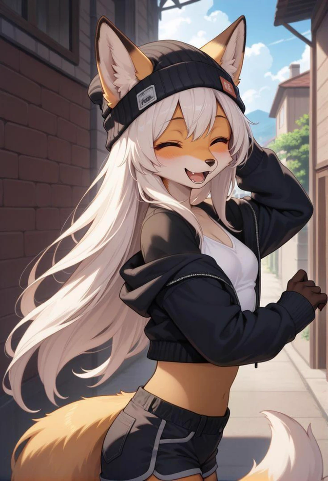 Playful Demi-human. thumbnail