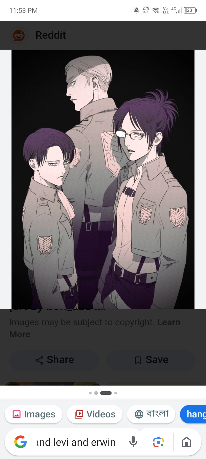 •Levi Ackerman, •Hange Zoe, •Erwin smith thumbnail