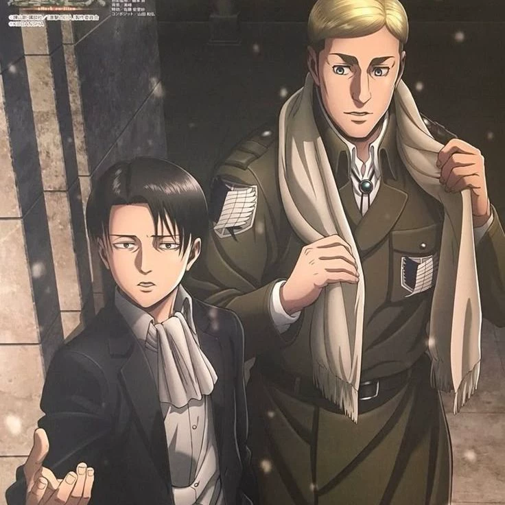 Levi Ackerman and Erwin Smith thumbnail