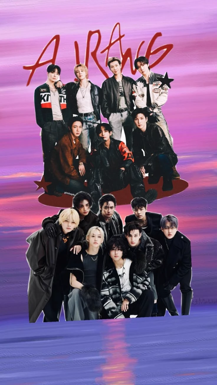 BTS and Stray Kids thumbnail