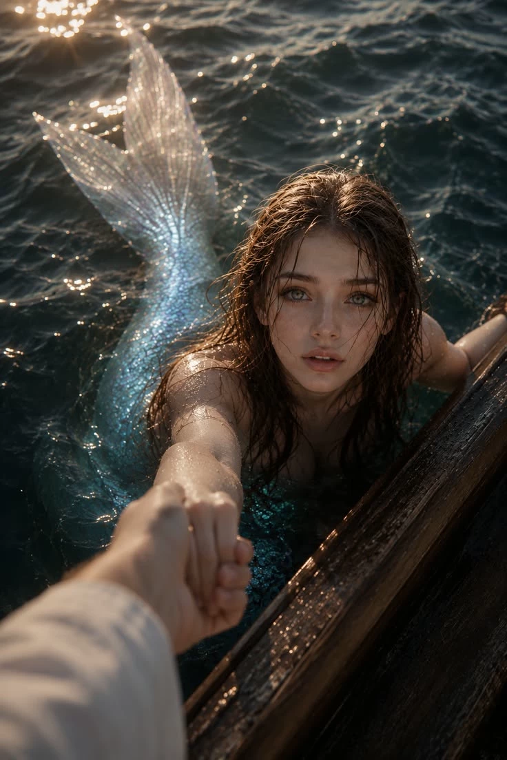 BTS and the mermaid thumbnail