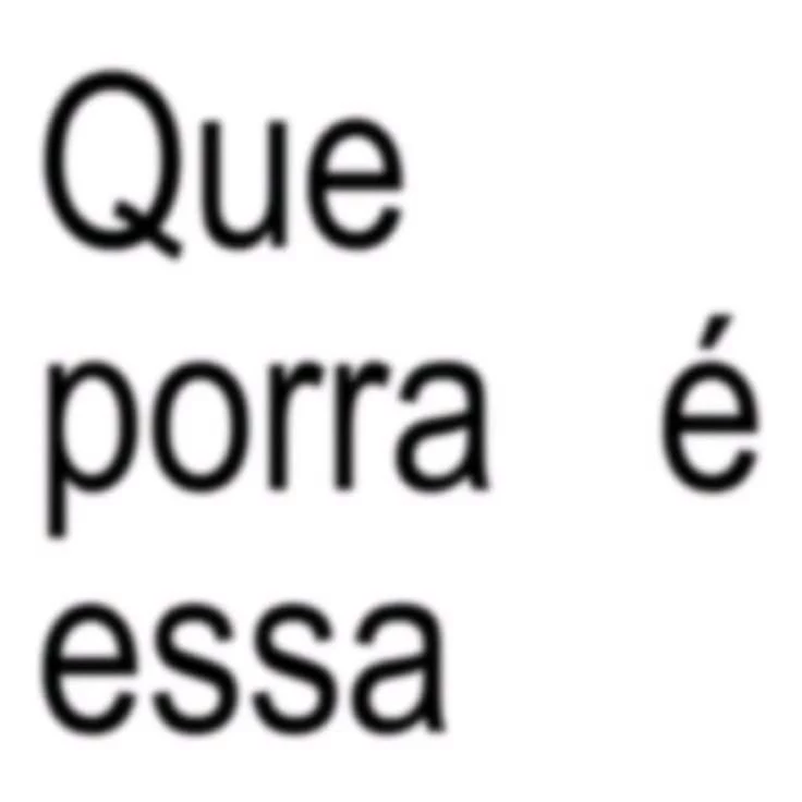 que porra é essa