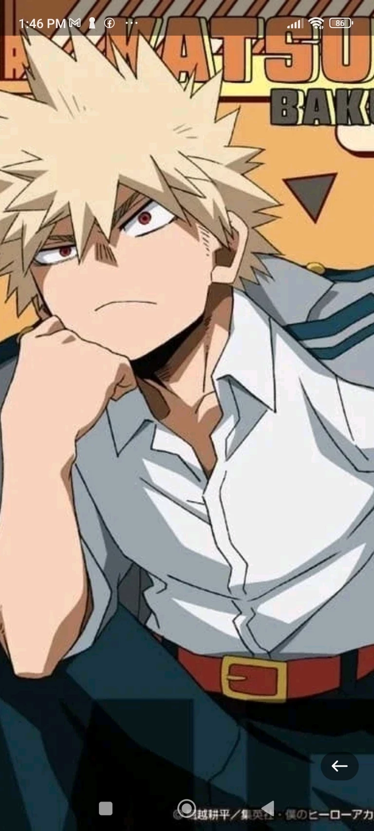 Bakugo Katsuki thumbnail