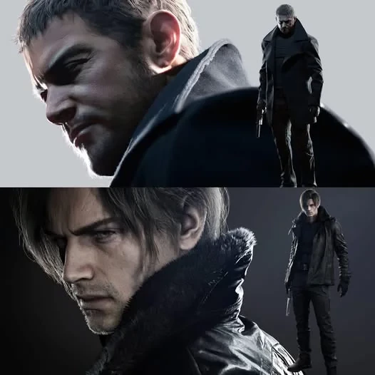 Leon Kennedy and Chris Redfield RE thumbnail