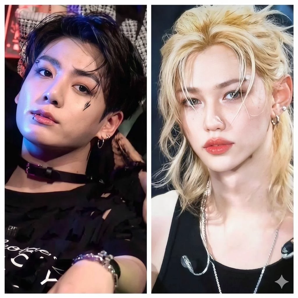 BTS Jungkook and Stray Kid Felix thumbnail