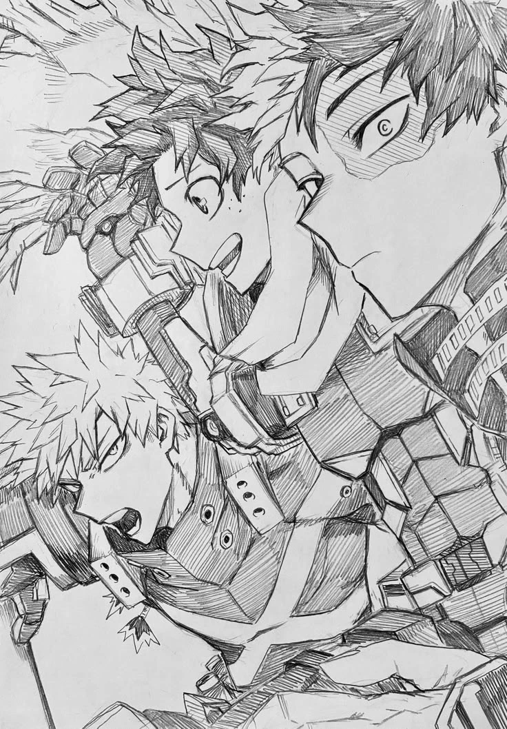 Katsuki Bakugou, Izuku Midoriya, Shoto Todoroki thumbnail