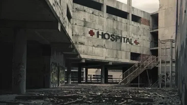 Abandoned hospital🏥 thumbnail