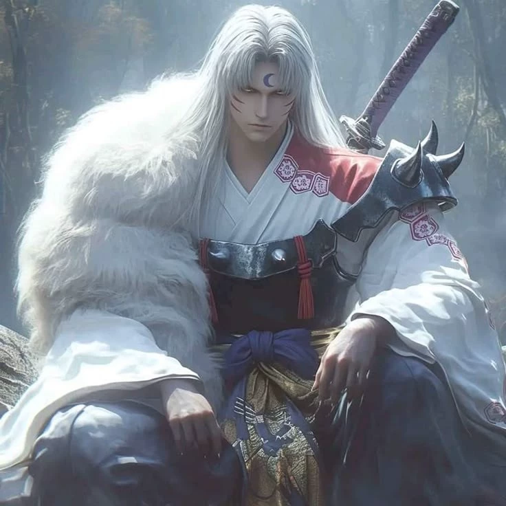 sesshomaru (dominant rough possessive obsessive kidnapper demon king tyrant) thumbnail
