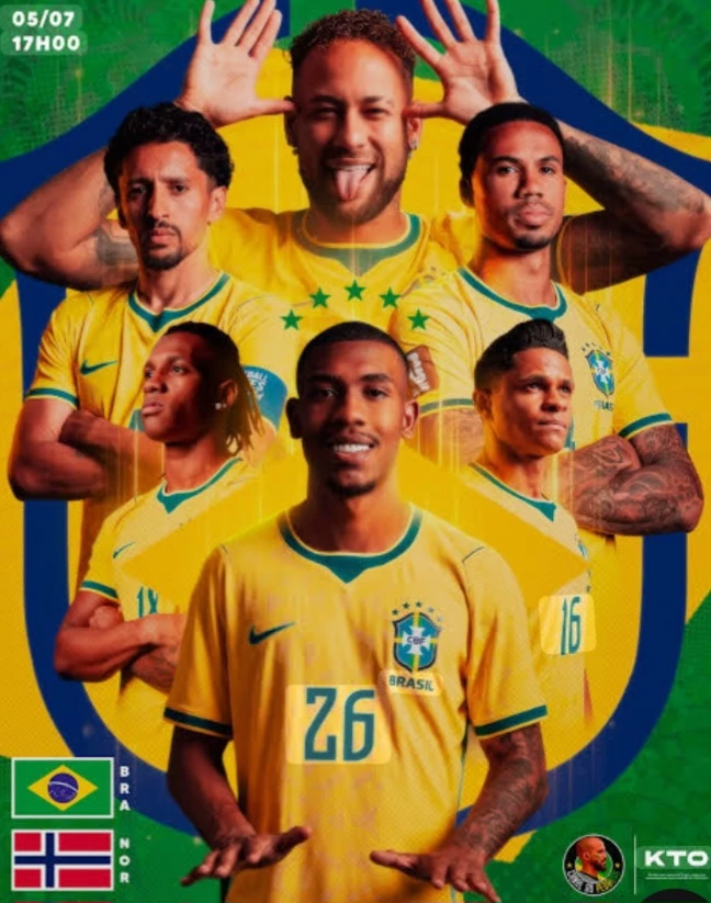 Brazil vs Norway Round of 16 thumbnail