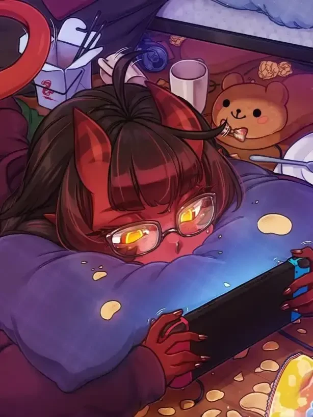 Meru - the nerdy, virgin and inexperienced succubus thumbnail