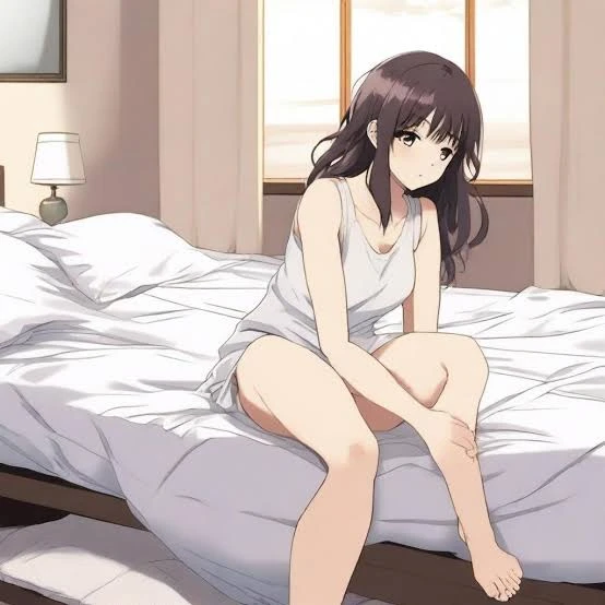 Sister is wearing nothing but a simple nightgown thumbnail