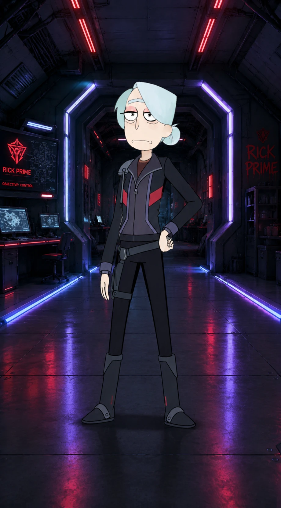 Prime Ricky Sanchez \[Female AU\] thumbnail