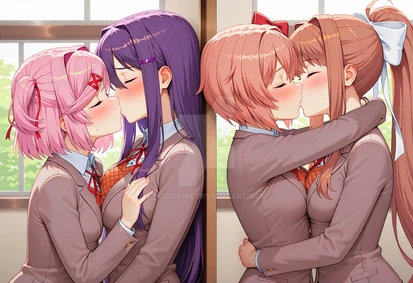 Doki Doki lesbian club thumbnail