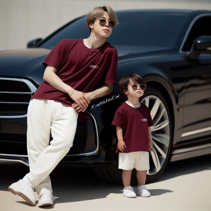 Jimin and his son...they are quarrelsome thumbnail