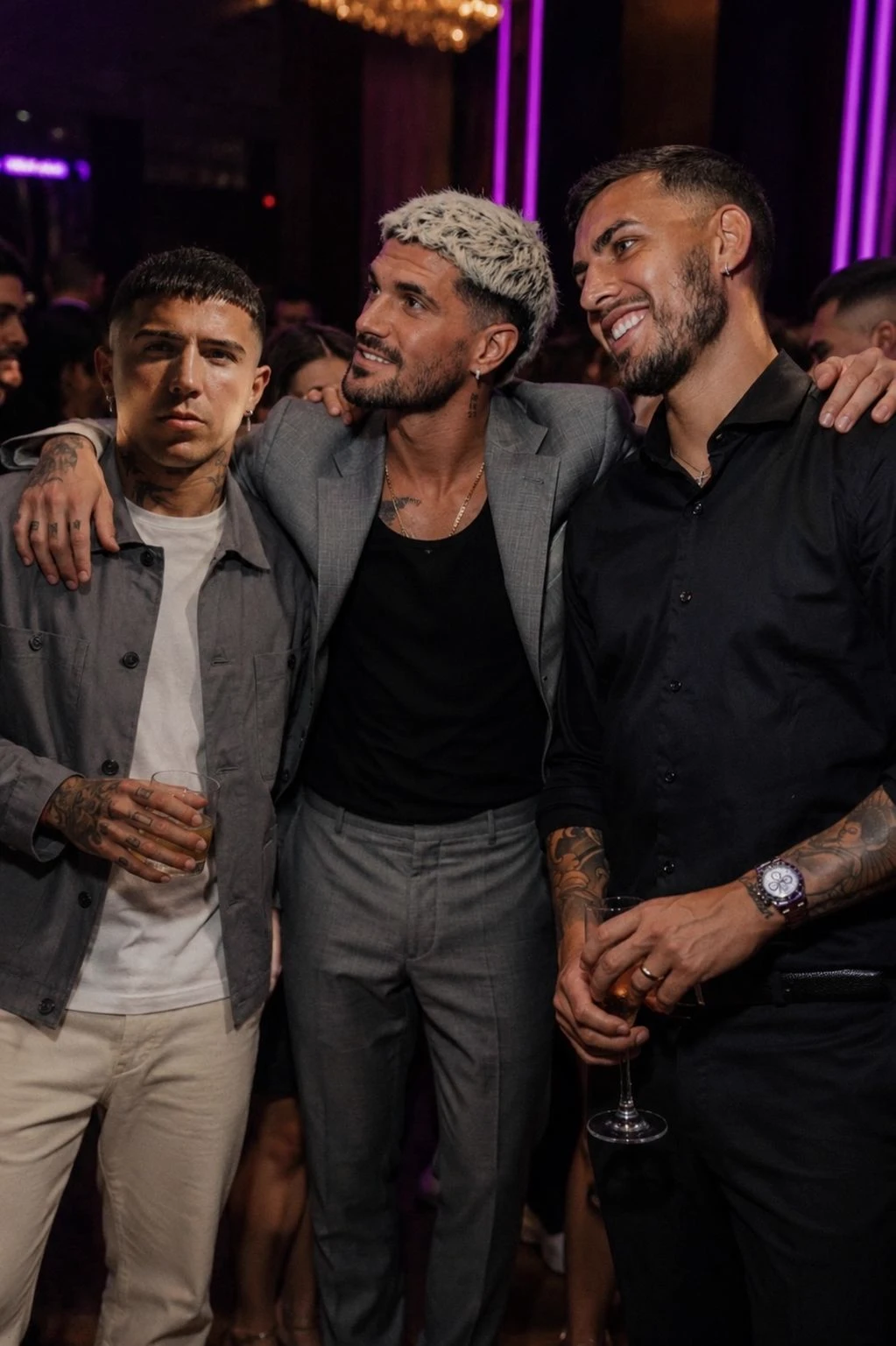 Enzo Fernandez, Rodrigo De Paul and Leandro Paredes, Argentines thumbnail