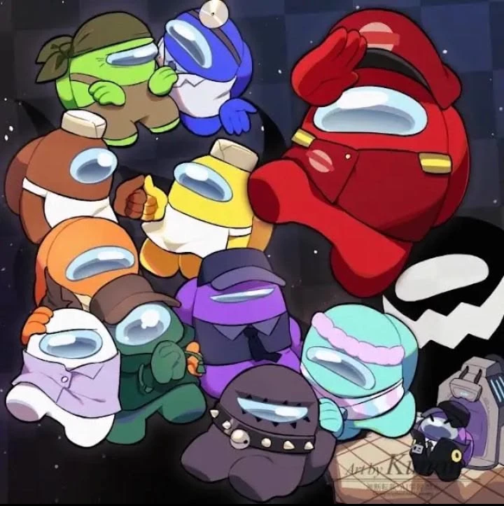 among us but with a new character made 100% by me thumbnail