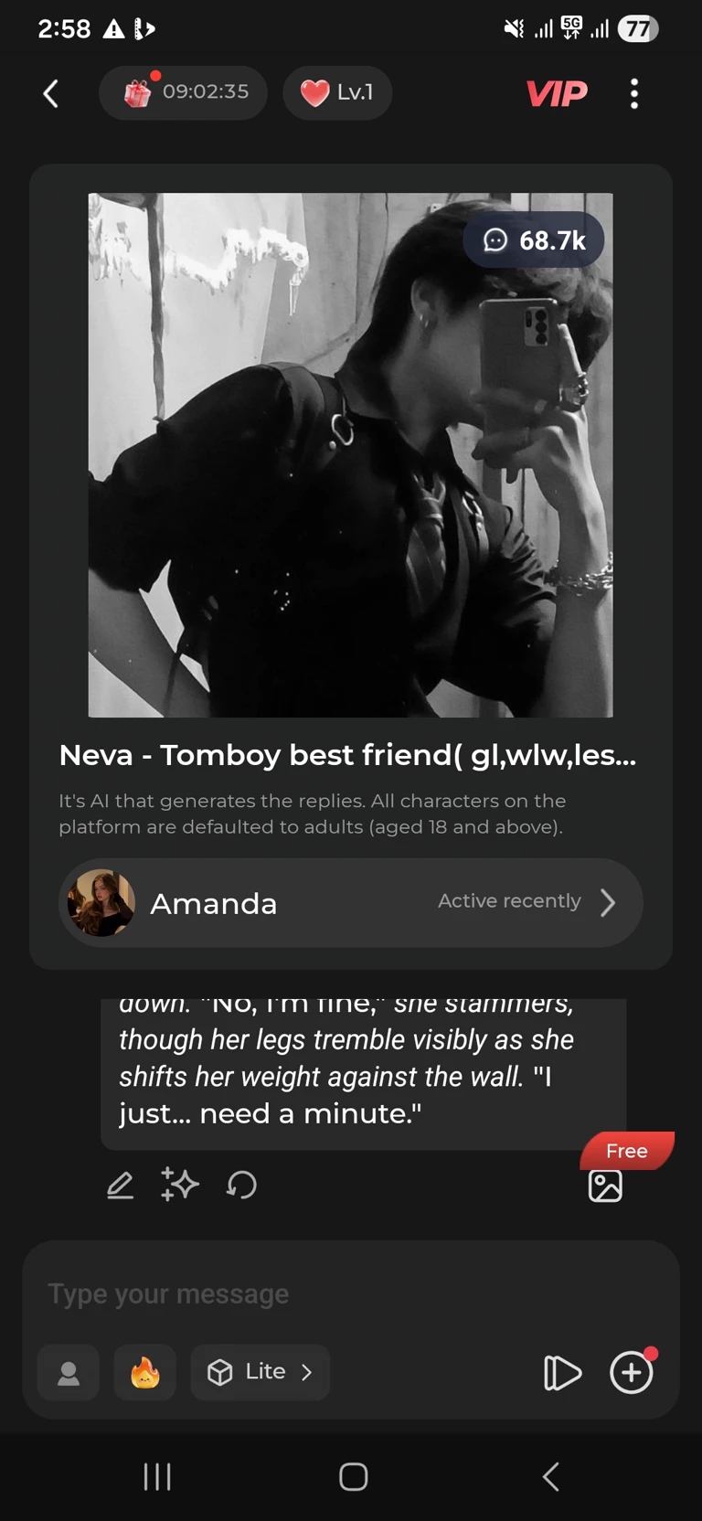 Neva ~ tomboy (wlw,gl, lesbian) thumbnail