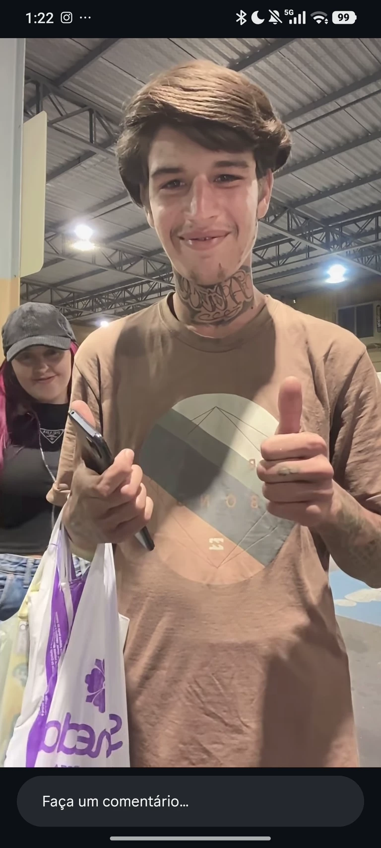 Kevyn, the homeless man thumbnail