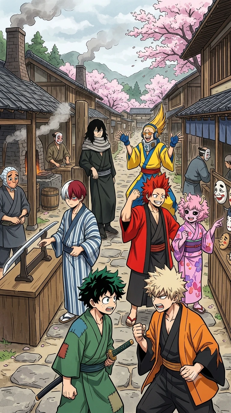 MHA in the KNY Swordsmith Village thumbnail