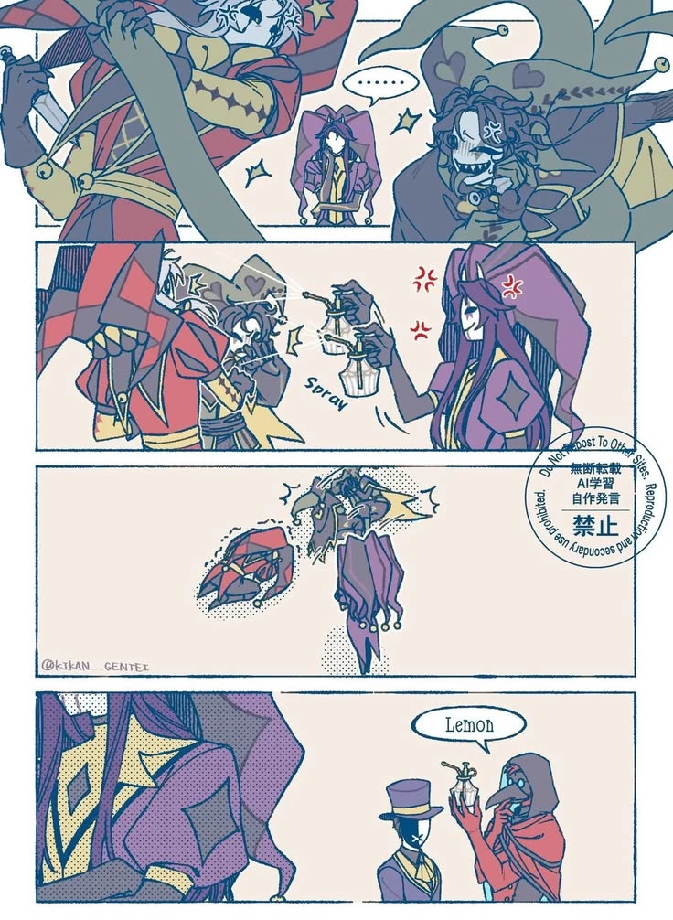 Pierrot, Jester, and Harlequin   thumbnail