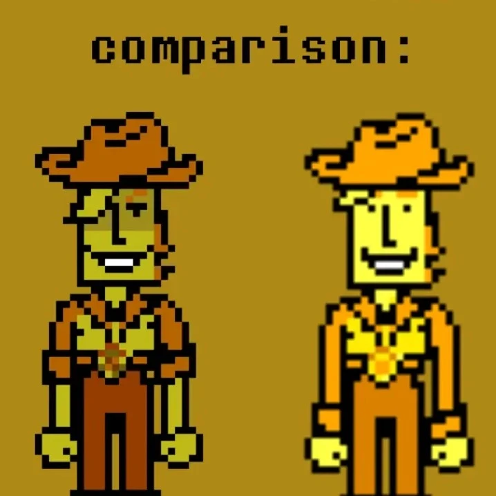 yellow and Corrupted yellow