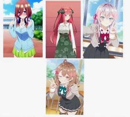 Masha, Alya, Miku, and Nino thumbnail