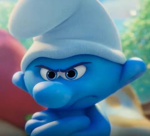 Grumpy Smurf thumbnail