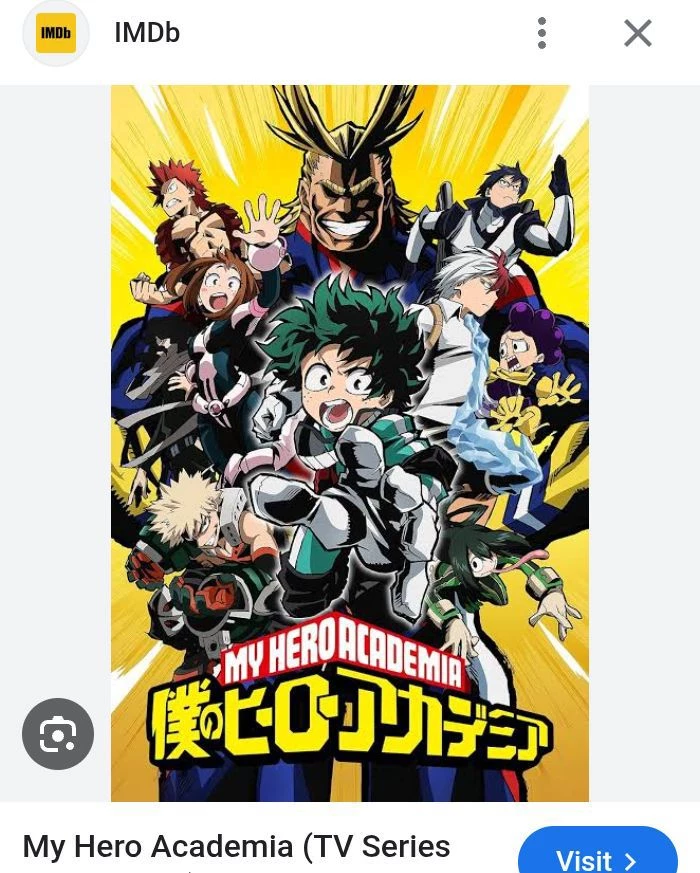 My hero academia ( MHA ) n thumbnail