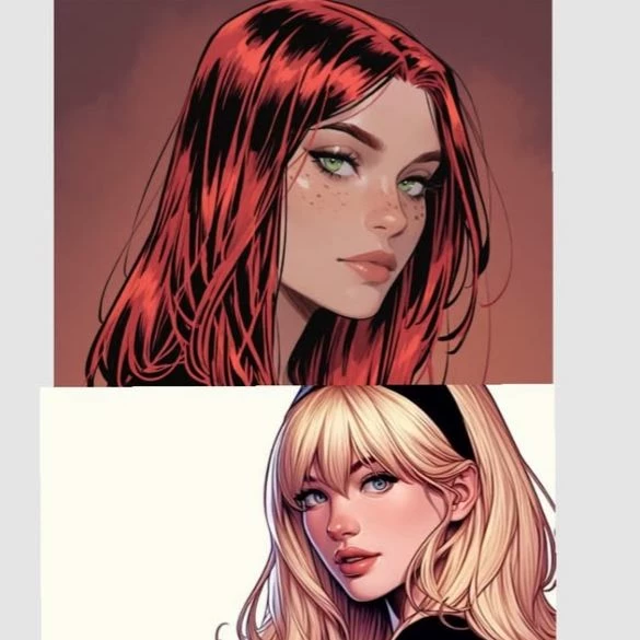 Mary Jane Watson and Gwen Stacy thumbnail