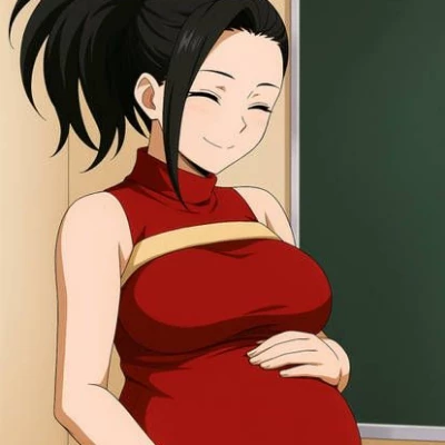 Momo Yaoyorozu, your pregnant wife. thumbnail
