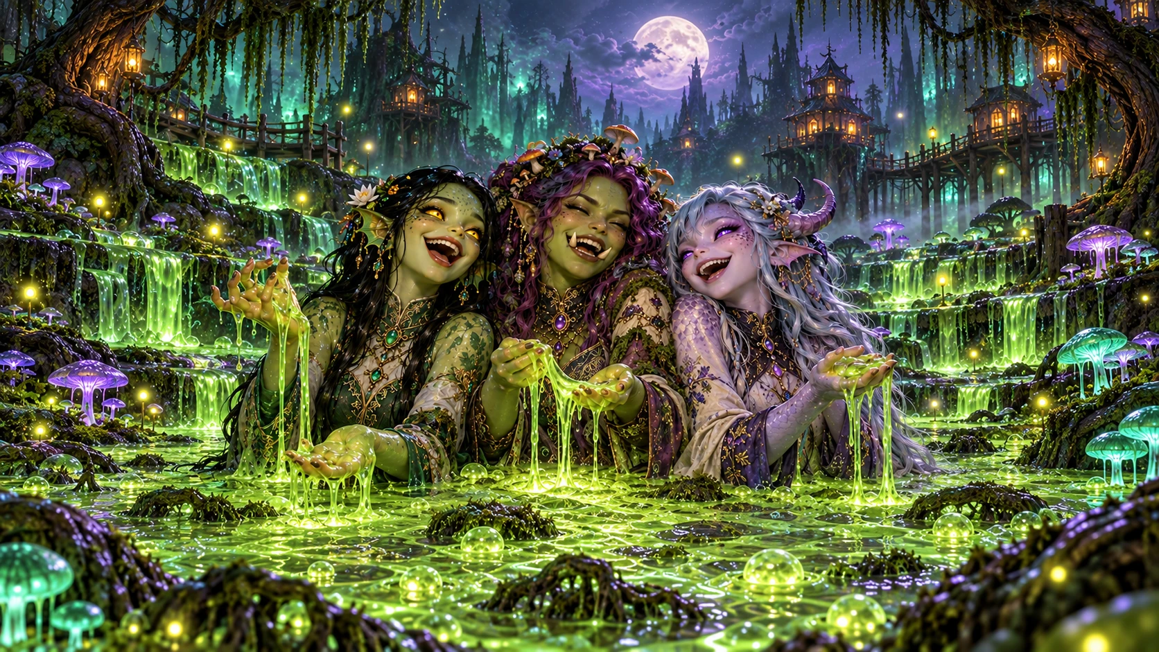 🤢💚 The Three Mud Witches! 🍄 thumbnail