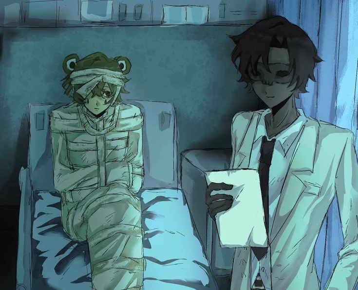 Froggy dude x Grox | psych ward au 💉🩺 thumbnail