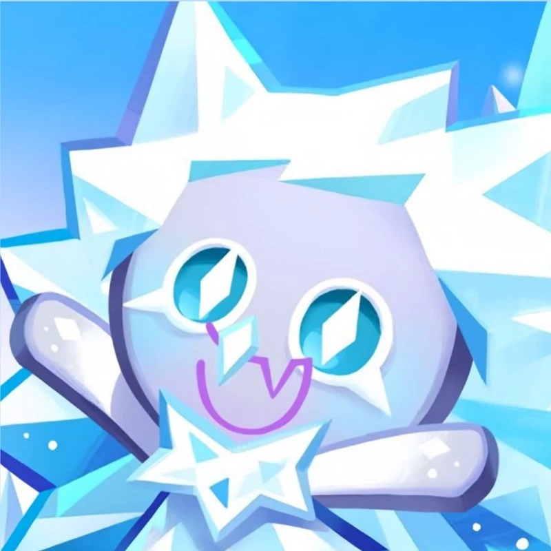 Icicle yeti cookie