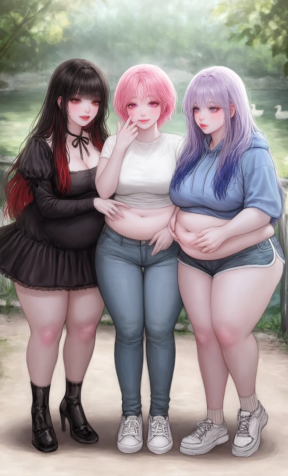 Three fat girls thumbnail