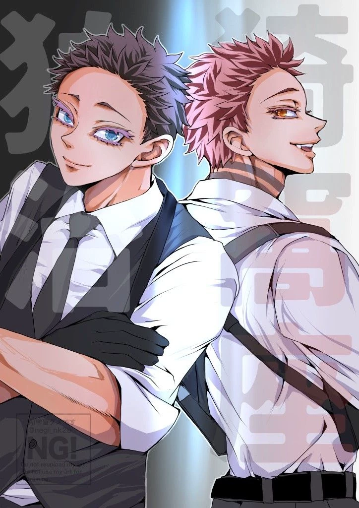 hakuji and akaza thumbnail