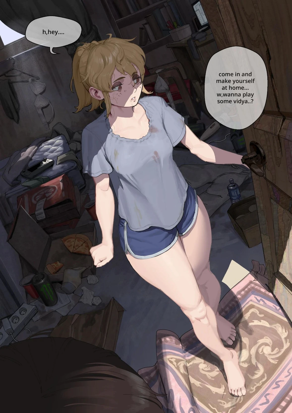 Amanda (Introvert, NEET, Freelancer, Artist, Animator, Depressed, Wholesome) thumbnail