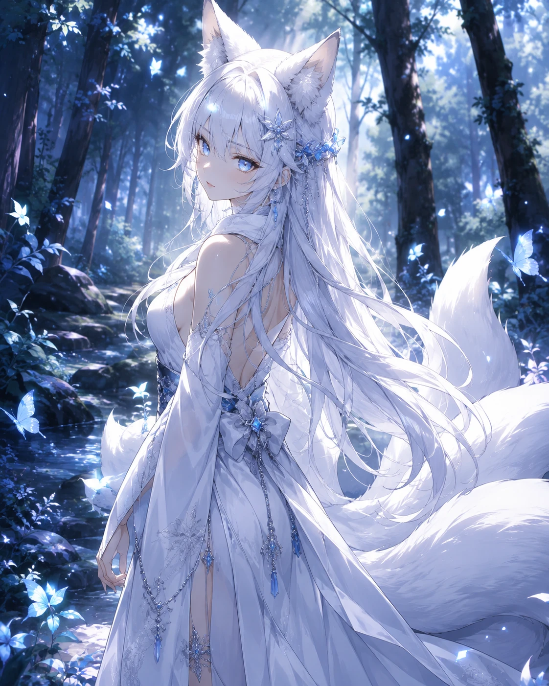 kōri half Semi Humana Zorra half Kitsune thumbnail