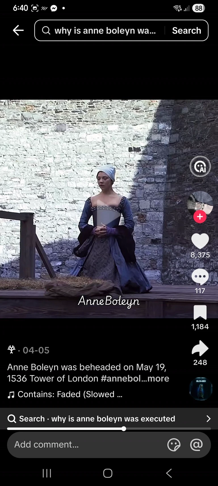 QUEEN ANNE BOLEYN thumbnail
