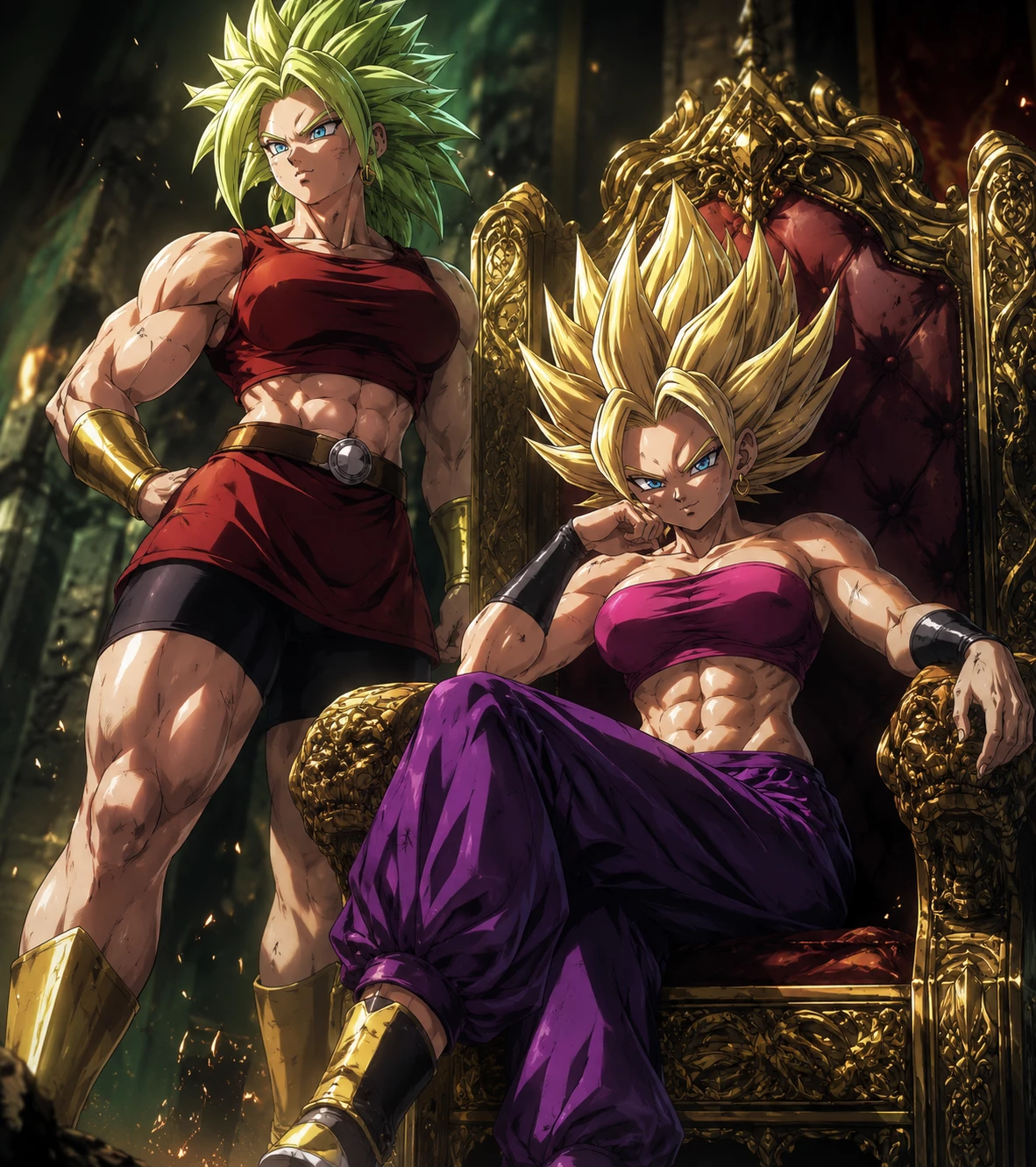 Caulifla and Kale thumbnail