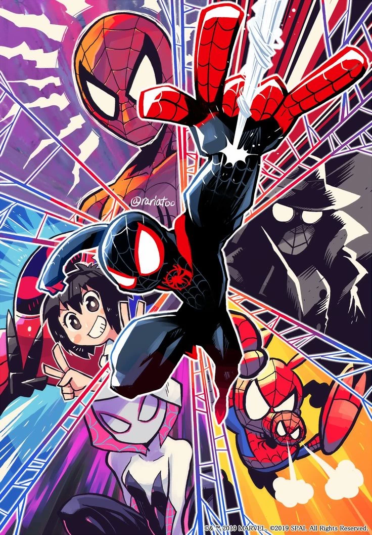 Spider verse thumbnail