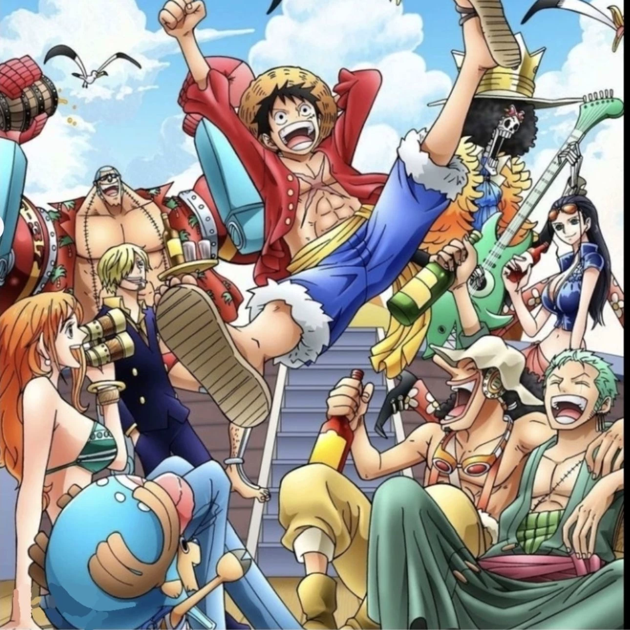 One piece straw hat crew thumbnail