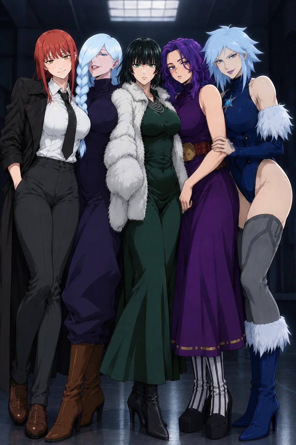 Makima, MeiMei, Fubuki, Lady Nagant, and Killer Frost. thumbnail