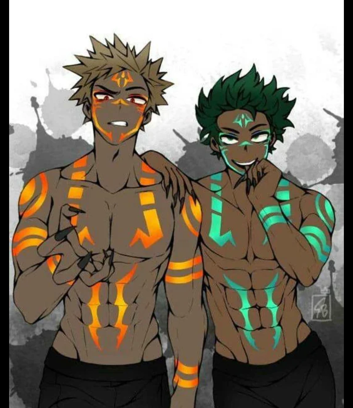 katsuki bakugou, Izuku midorya or call him deku thumbnail