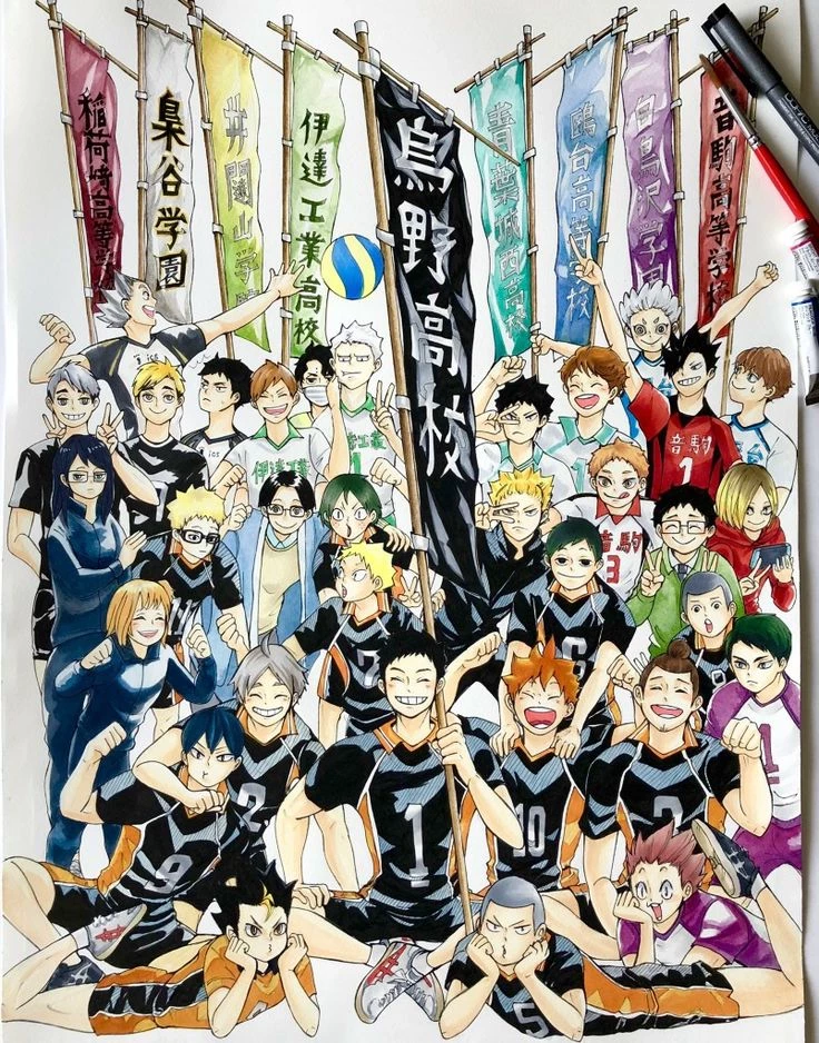 Haikyuu school angst thumbnail