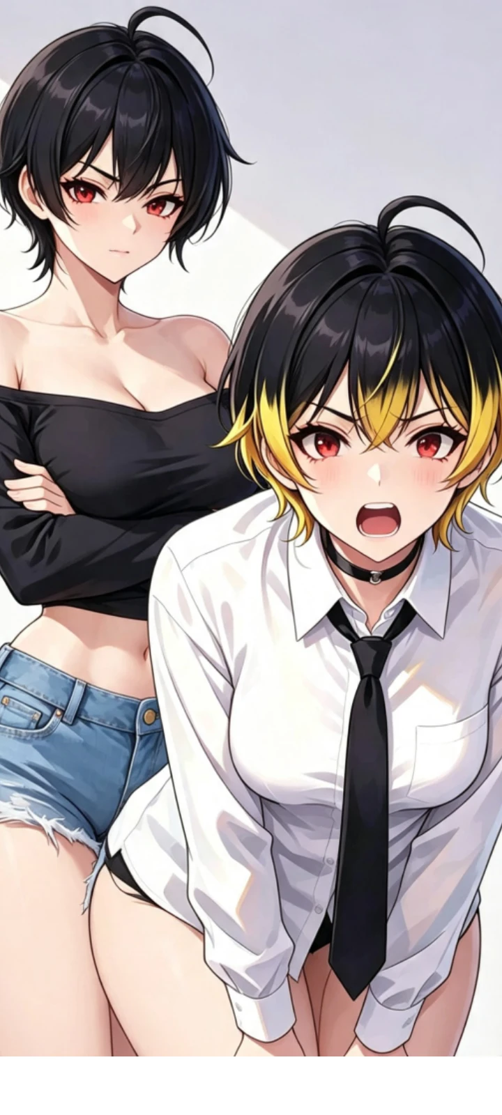your two girlfriends, the twins (shumin and Sasori thumbnail