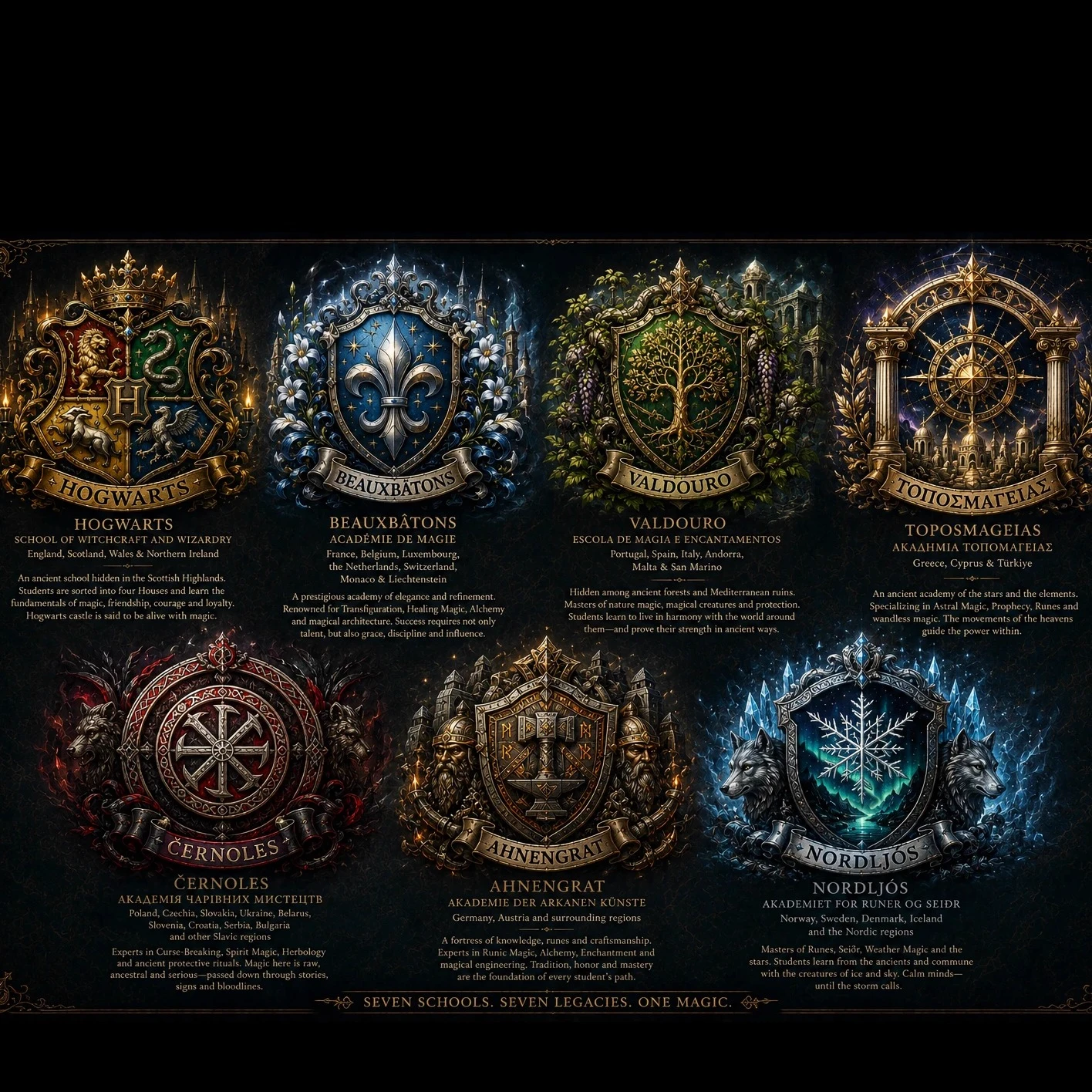 Europe's Wizarding Schools! thumbnail