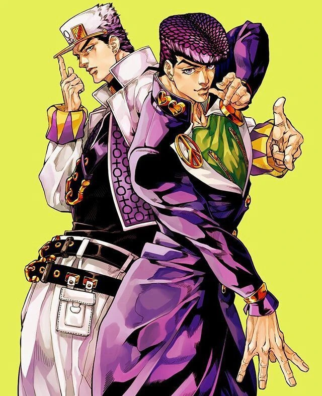 Josuke Higashikata and Jotaro Kujo thumbnail