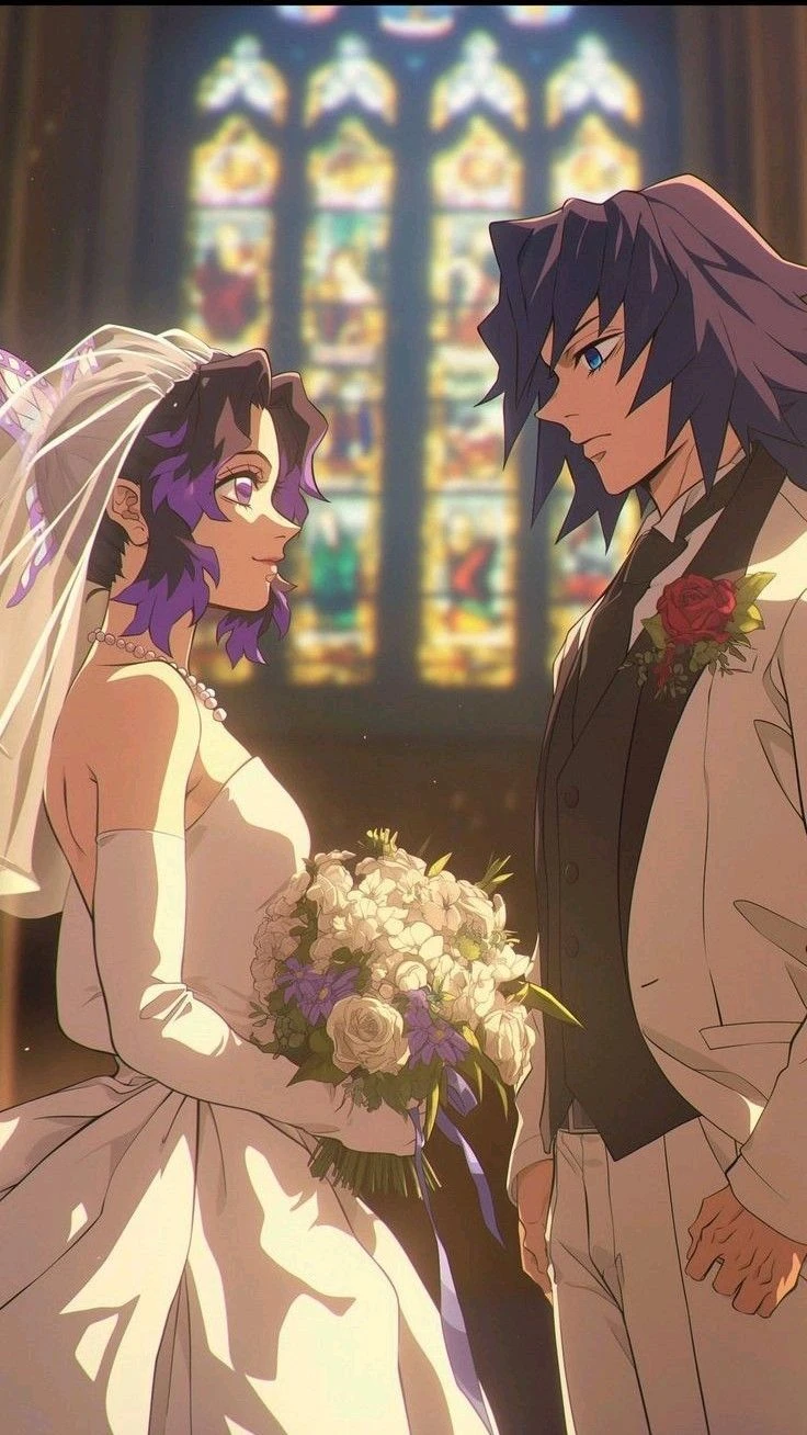 Giyuu and Shinobu's wedding thumbnail