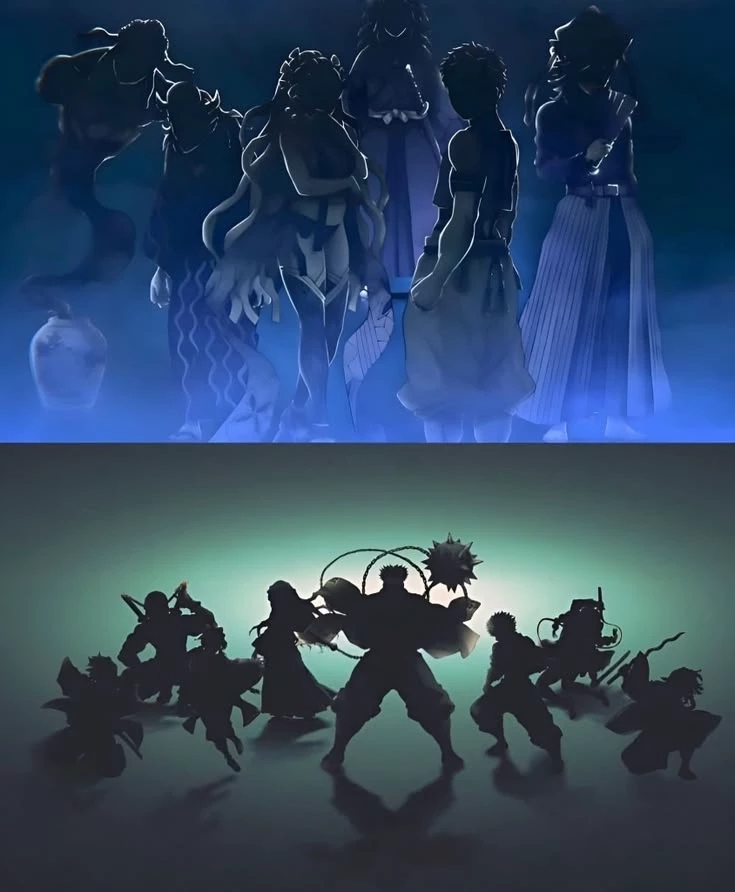 hashiras and upper moons - change thumbnail